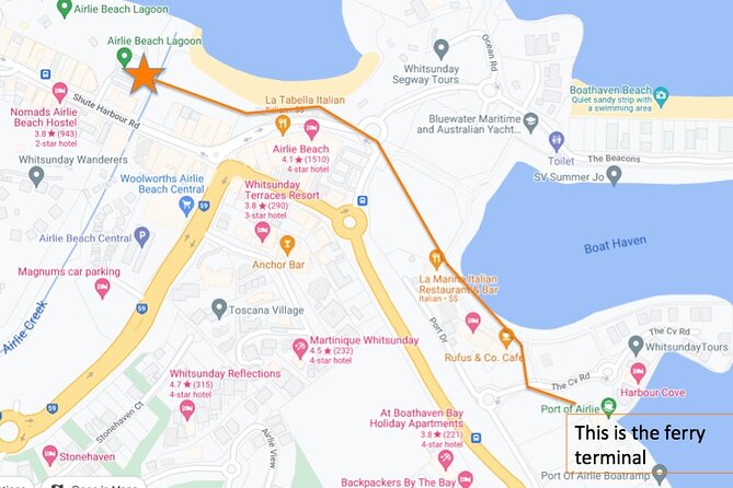 Airlie Beach: Cedar Creek Express (cruise ship friendly) - Cedar Creek Express quick take: what matters most