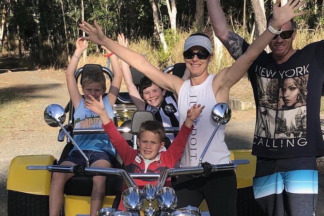 Airlie Beach Trike Tours - Getting picked up and dropped off around Airlie