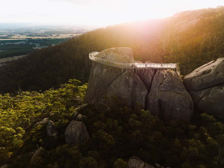 Albany: Guided Granite Skywalk in Porongurup National Park - Granite Skywalk: balancing boulders and suspended treetop views