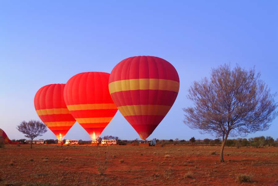 Alice Springs: Early Morning Hot Air Balloon Flight - Watching the MacDonnell Ranges Wake Up From Above