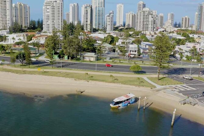 Aquaduck Gold Coast 1 hour City and River Tour - Getting there: meeting point, bags, and the small frictions to plan for