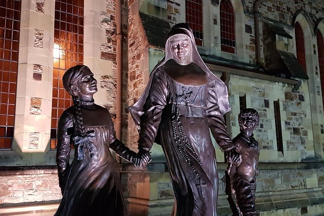 Around the Square Adelaide Walking Tour - Sir Francis Xavier Cathedral and the Mother Mary Mackillop statue stop