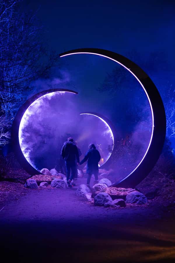 Astra Lumina Entry at Currumbin Wildlife Sanctuary - Your 90-minute route: 1.5 km and 9 cosmic zones