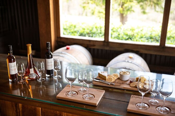 Audrey Wilkinson Vineyard: Fromage and Fortified Wine Experience - Pairing wine with cheese: where the value jumps