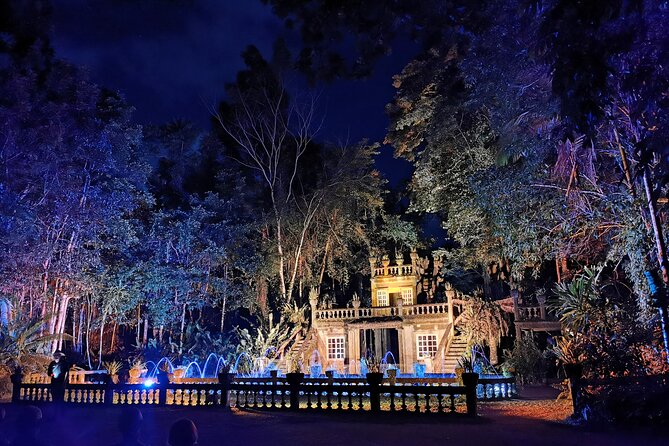 Award winning Paronella Park Night Tour - Pickup, Travel Time, and Vehicle Comfort (Start ~2:30 p.m., Return ~9:00 p.m.)