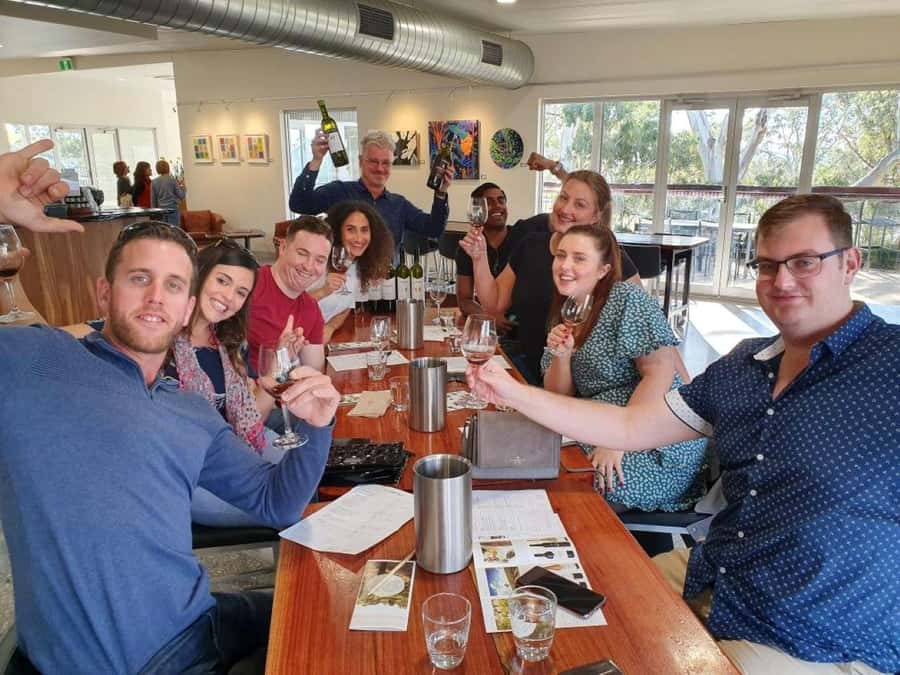 Barossa: Enjoy Wine, Lunch, Brewery, Chocolate & Wildlife - Lambert Estate and your gourmet pizza lunch