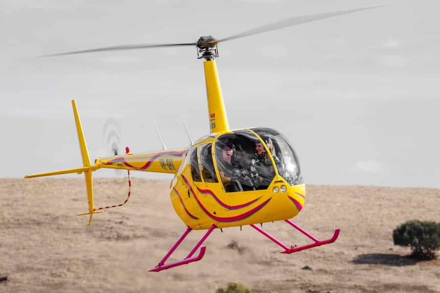 Barossa Valley: 10-Minute Scenic Helicopter Flight - The takeoff from Hoffnungsthal Valley: how the route frames the Barossa