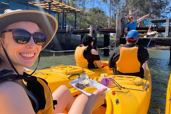 Batemans Bay Glass-Bottom Kayak Tour Over 2 Relaxing Hours - Stop 1 in Region X: settling into the calm and scanning for life