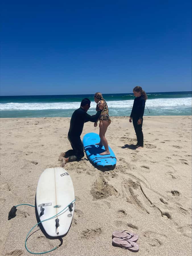 Beginner Group surfing lesson Margaret River Surfing Academy - What You Actually Learn in a Beginner Group Lesson