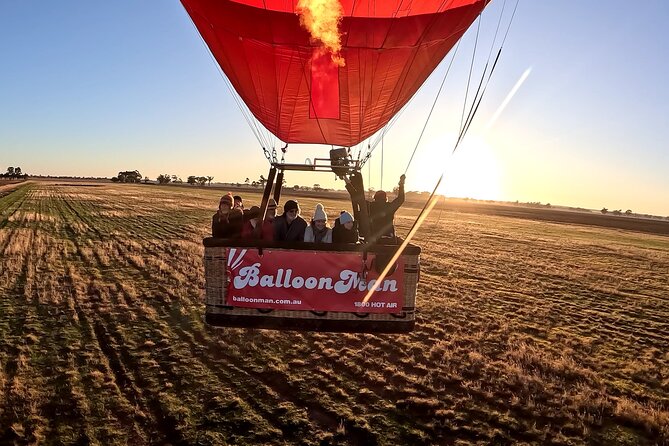 Bendigo Premium Balloon Flight plus buffet champagne breakfast - What the views might feel like from the sky