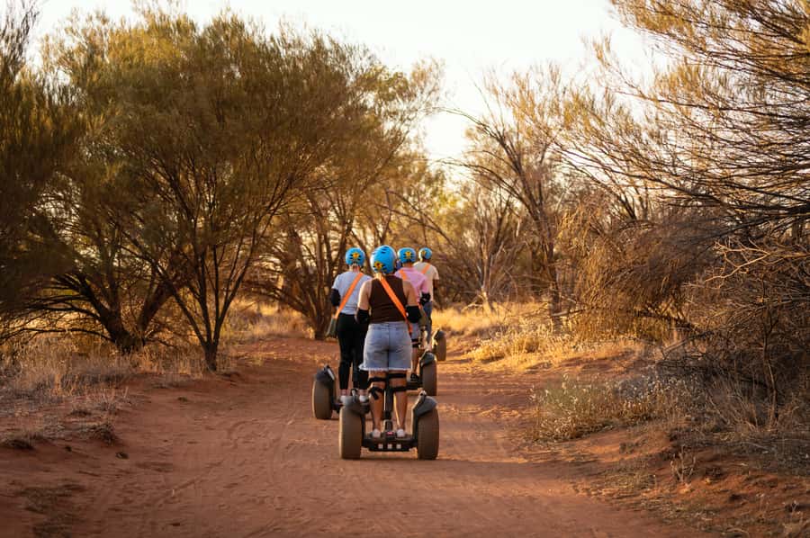 Best of Uluru - Segway and Walking Tour - The Uluru Segway ride: a scenic quarter of the base, with stops for meaning