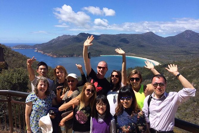 BIG 3 Tasmania - Port Arthur, Wineglass Bay, Cradle Mountain - Day 2: Freycinet National Park and Wineglass Bay lookout hiking