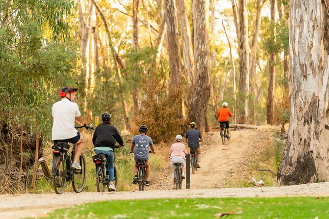 Bike to Winery Tour - Horseshoe Lagoon and Moama Wharf: the river stops you don’t want to rush