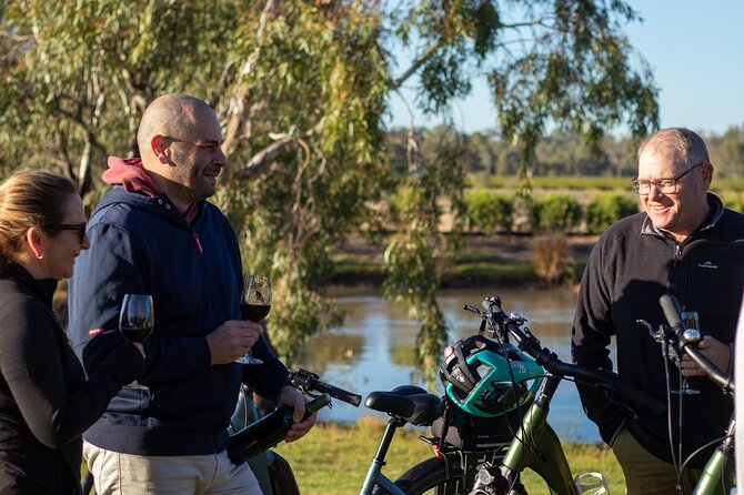 Bike to Winery Tour - St Anne’s Winery in Perricoota: complimentary tasting and the extra you can add