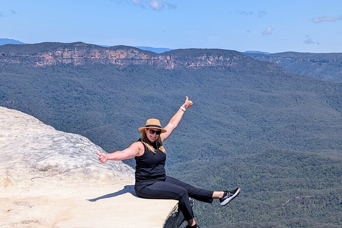 Blue Mountains Day Tour -Scenic World, Koalas & Roos (15 ppl LUX) - Wentworth Falls and Aboriginal rock engraving: the stop with a different kind of meaning
