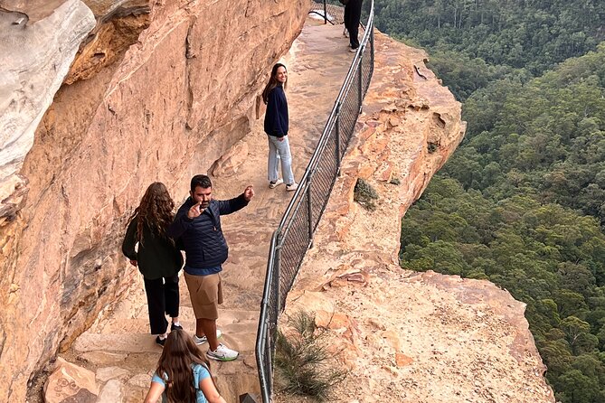 Blue Mountains Private Tours Sydney Zoo or Scenic world Options - Echo Point Lookout: the Three Sisters moment, timed for comfort