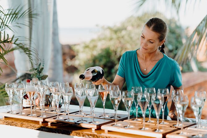 Boab and Myrtle Chandon High Tea in Broome - Chandon Garden Spritz and the Sparkling tasting flight: what you’re really paying for