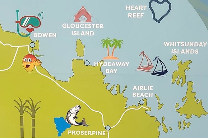 Bowen Beaches Discovery-Top of the Whitsundays - What the included admission stops actually give you