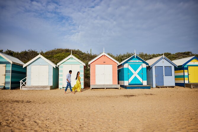 Brighton Bath Boxes & Puffing Billy & Penguin Parade 1-Day Tour - Brighton Bathing Boxes: 82 Colorful Huts and Skyline Views