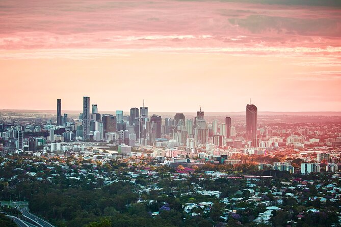 Brisbane City - Private Helicopter Sunset Flight - 25min - South Bank Parklands and the CBD orbit: where the city starts to glow
