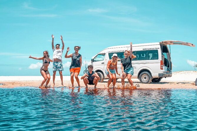 Brisbane day trip to Bribie Island - Woorim Beach swim and beach lunch: comfort without the tourist fuss