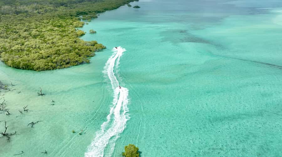 Brisbane: Half-Day Jetski Adventure to Moreton Bay Islands - Gliding Under the Gateway Bridge: The First Jetski Hour in Moreton Bay