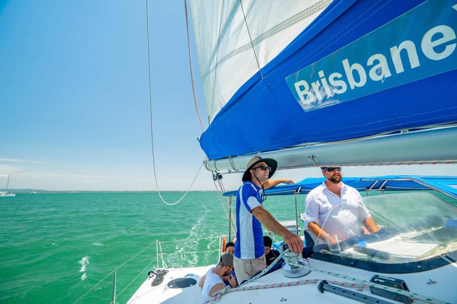 Brisbane: Half-Day Moreton Bay Sailing Cruise with Antipasto - The antipasto boards and fruit: why the food feels right