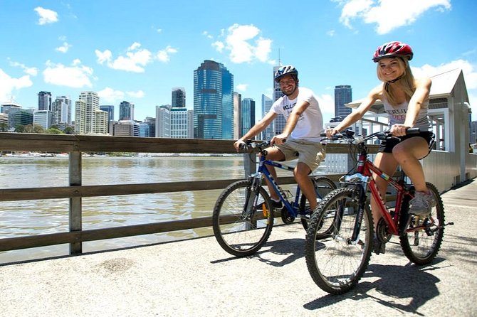 Brisbane Kayak, Bike - The Inner-City Ride Loop: Kangaroo Point to South Bank to New Farm Park