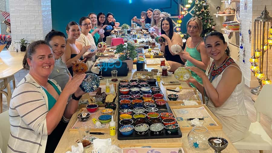 Brisbane: Mosaic Art Classes - Turkish Lamp Workshop - Fortitude Valley Turkish lamp class: what you’re really doing