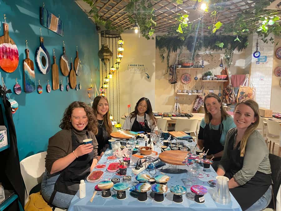 Brisbane: Resin Art Classes - Cheeseboards & Coasters - The Only Real Catch: When a Class Doesn’t Run as Planned