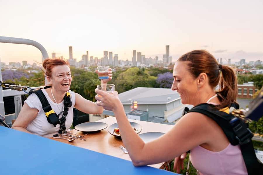 Brisbane: Vertigo Experience – Sunset bites - Sunset charcuterie four stories up at Brisbane Powerhouse
