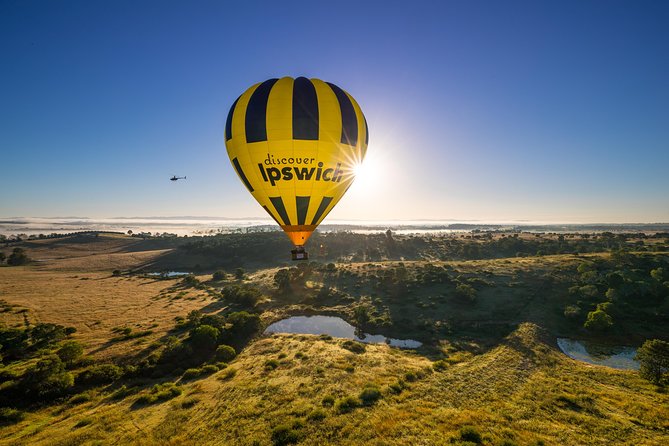 Brisbane's closest Hot Air Balloon Flights - City & Country views - 1 hr flight! - The landing isn’t the end: sparkling toast, breakfast, and a certificate