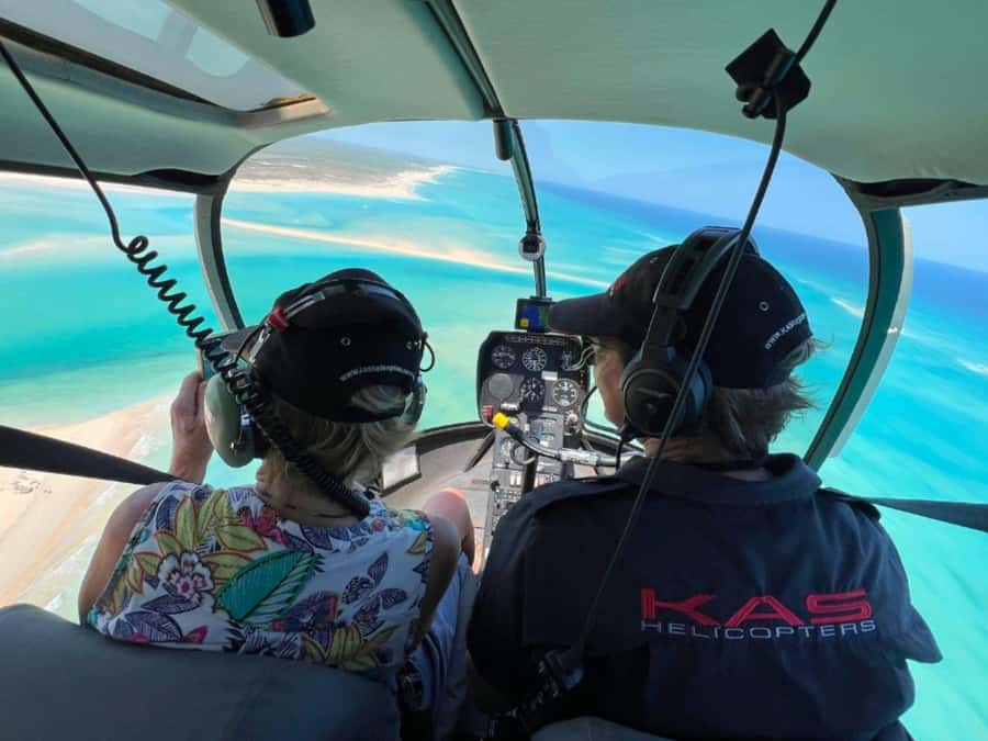 Broome: Helicopter Flight and Willie Creek Pearl Farm Tour - First stop: pickup and a 35-minute return flight that sets the tone