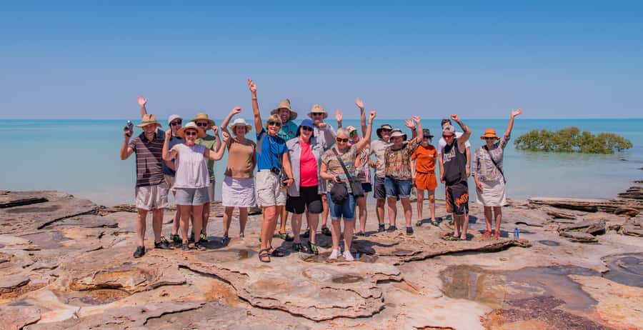 BROOME: SCENIC & PREHISTORIC CRUISE- Wine & Gourmet Platters - Getting ready: reef shoes, packing light, and a realistic fitness check