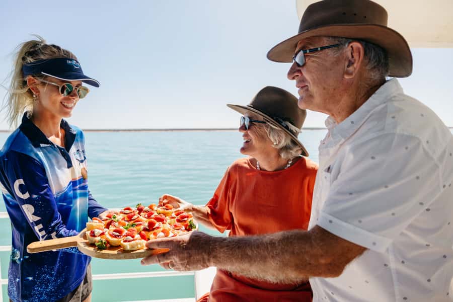 Broome: Snubfin Dolphin Cruises - Getting to Entrance Point boat ramp (and why the boarding is different)