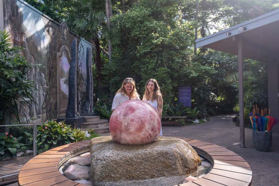 Byron Bay: Crystal Castle & Shambhala Gardens Entry Ticket - Entering the giant crystal world: geodes, scale, and the “wow” factor