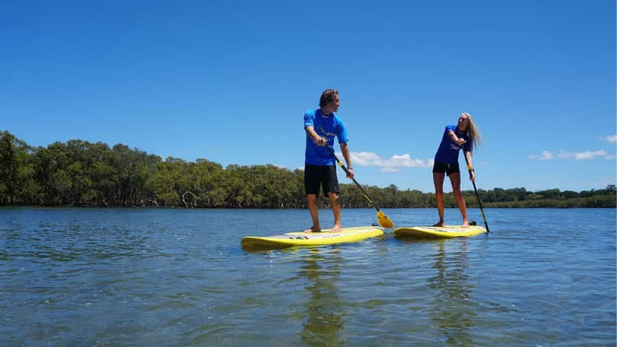 Byron Bay: Group 2.5 Hour Stand-Up Paddle Board Tour - Meeting Point and Getting Started at Let’s Go Surfing (Fletcher Street)