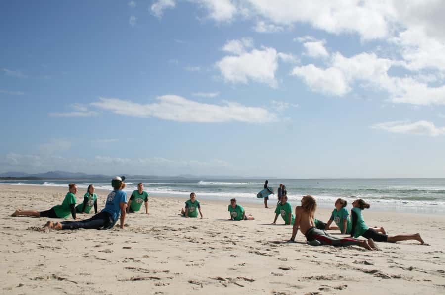 Byron Bay: Group Surf Lesson with Instructor - From paddling basics to catching waves: your lesson flow in the water