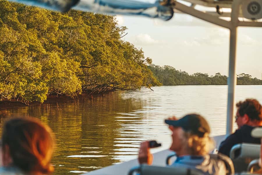 Byron Bay: Scenic Sunset River Cruise - What it’s like onboard: comfort, groups, and kids