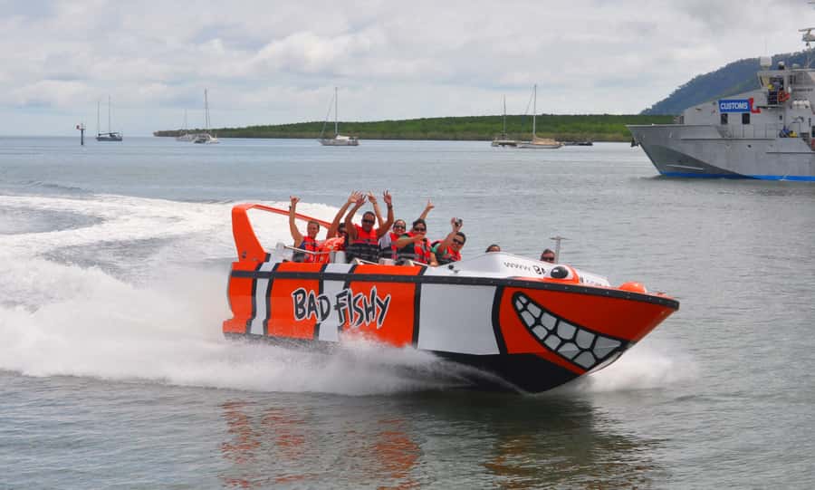 Cairns: 35-Minute Jet Boating Ride - Your Captain and Skipper Facts: More Than a Ride, Slightly Educational (In a Good Way)