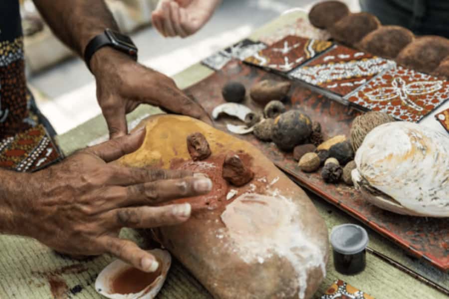 Cairns: Aboriginal Coastal Adventure & Mossman Gorge Tour - Coastal adventure: beach, mudflats, mangroves, and spear throwing
