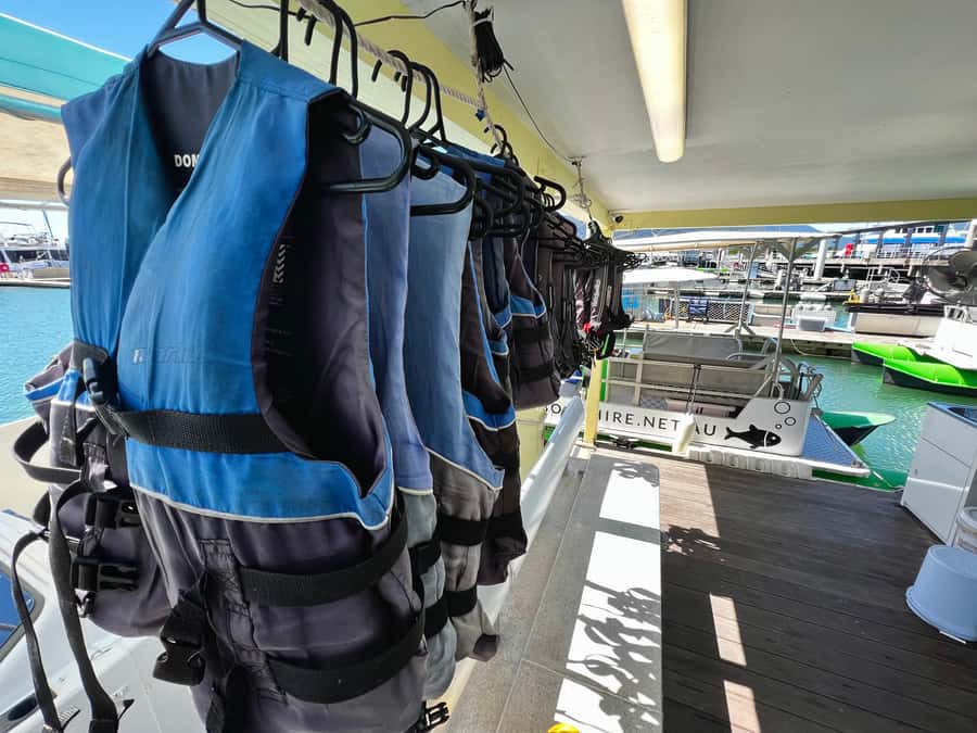 Cairns: Dinghie (tinny) Boat Hire - Tinny boat comfort and steering that doesn’t intimidate