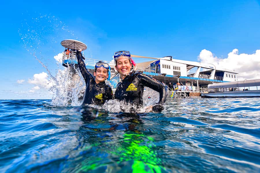 Cairns: Great Barrier Reef Pontoon with Water Activities - The newest reef pontoon: switching activities without losing the day