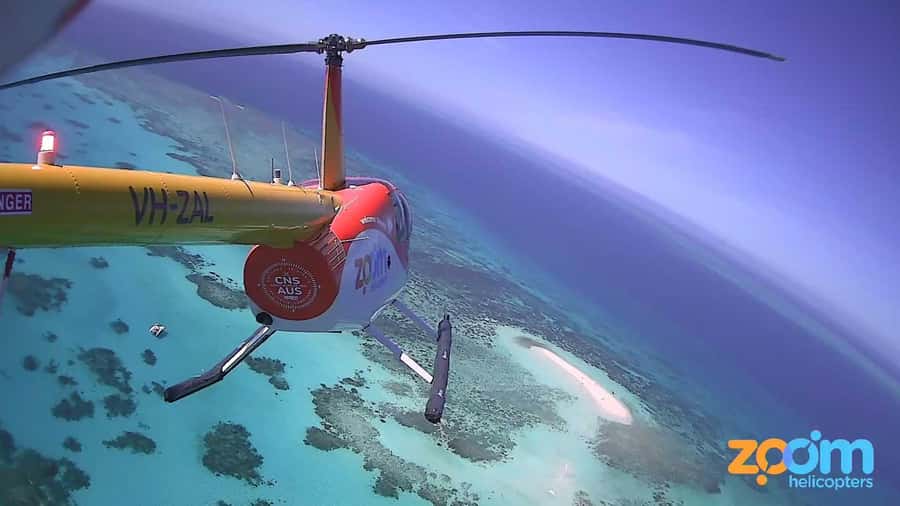 Cairns: Inner Reef Explorer 30 minute scenic flight - Departing Zoom Helicopters: Cairns in your first few minutes