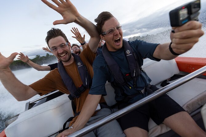 Cairns Jet Boat Ride - Launch on Trinity Inlet: Speed, Spins, and the Big Wave Factor