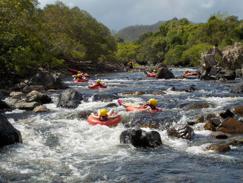 Cairns or Northern Beaches: Rainforest River Tubing - Pickup and timing: Cairns and Northern Beaches differences