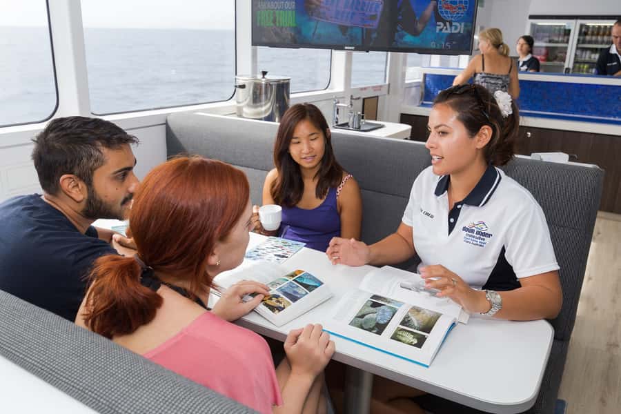 Cairns: Outer Great Barrier Reef Full-Day Tour with Lunch - Scuba options: age rules, medical checks, and what to expect