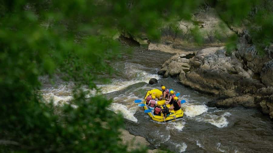 Cairns: Raging Thunder Barron Gorge River Rafting Trip - The Lake Placid meet-up and getting geared up fast