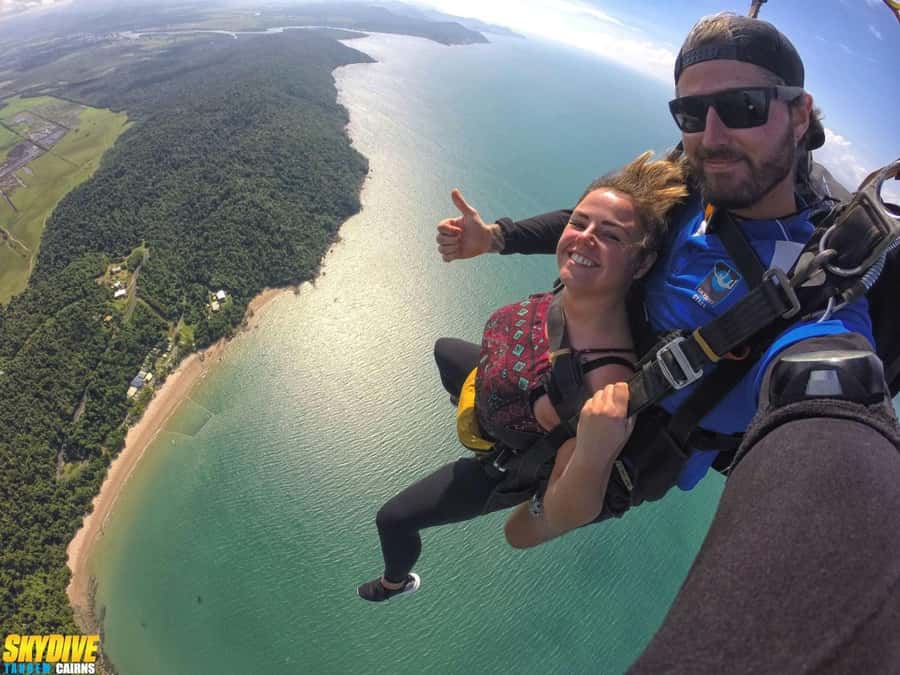 Cairns: Tandem Skydive - The Jump Timeline: Freefall Up To 50 Seconds, Then 5–7 Minutes Under Canopy
