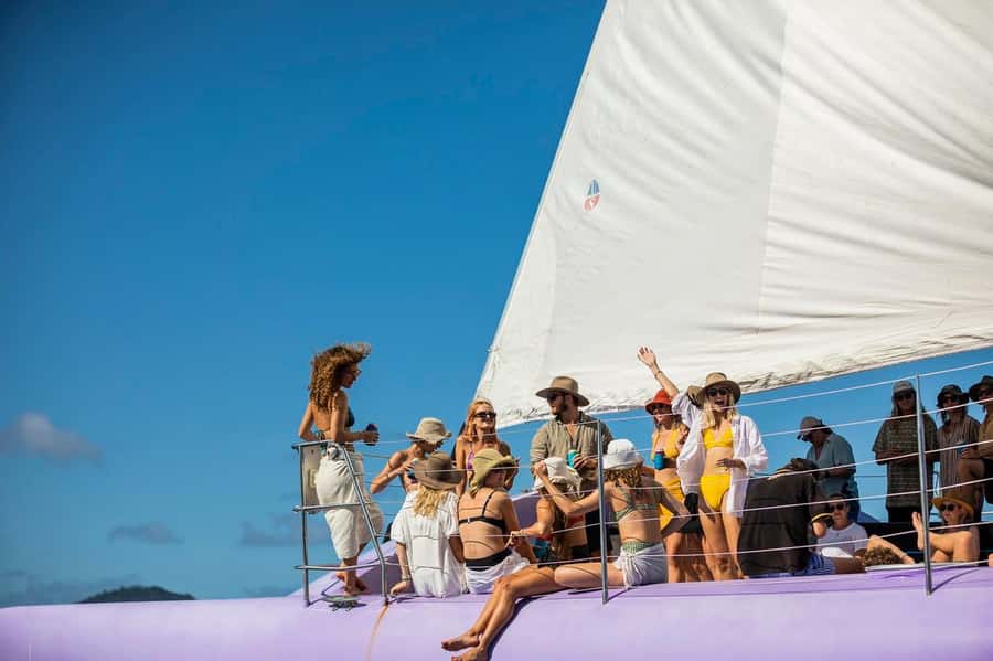 Camira Sunset Sail -Drinks & Snacks -Departing Airlie Beach - Meeting Point at Cruise Whitsundays Terminal: Arrive Early